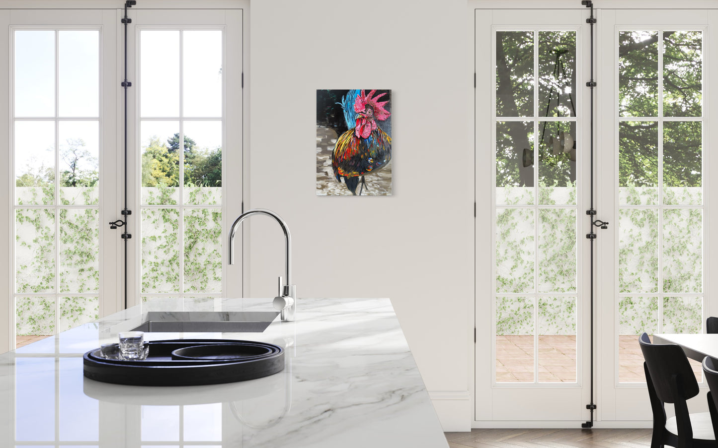 The Rooster’s Stride - Study