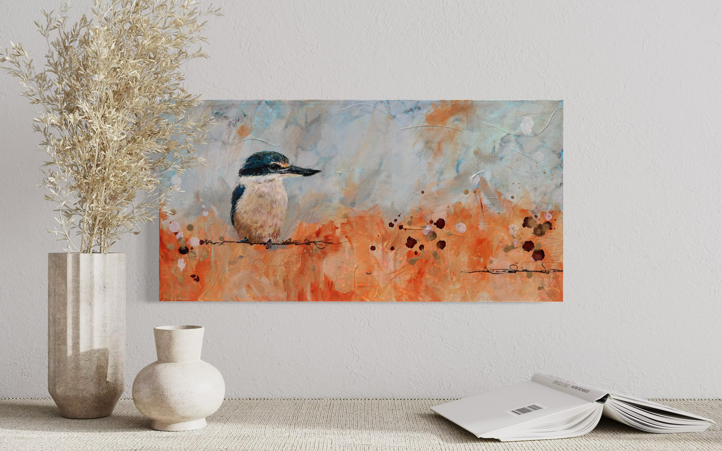 Kingfisher's Glow - Gold & Light Series