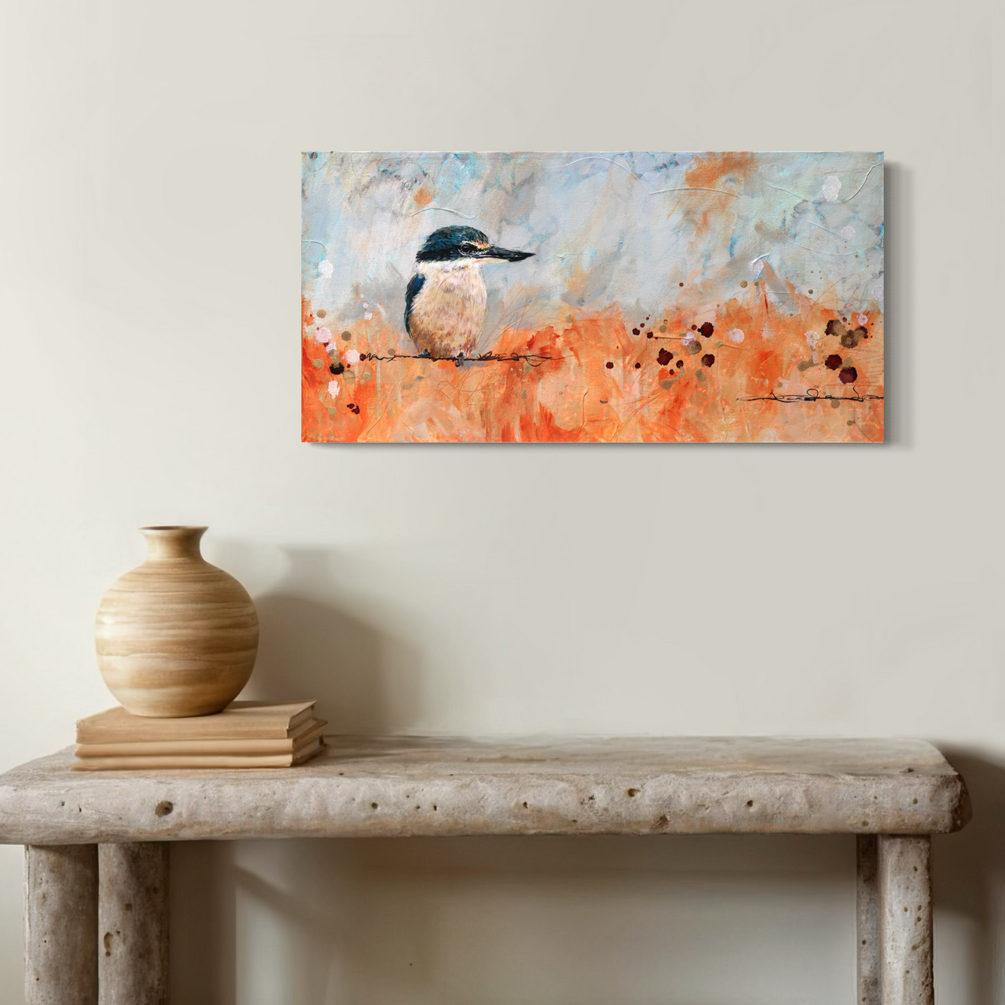 Kingfisher's Glow - Gold & Light Series