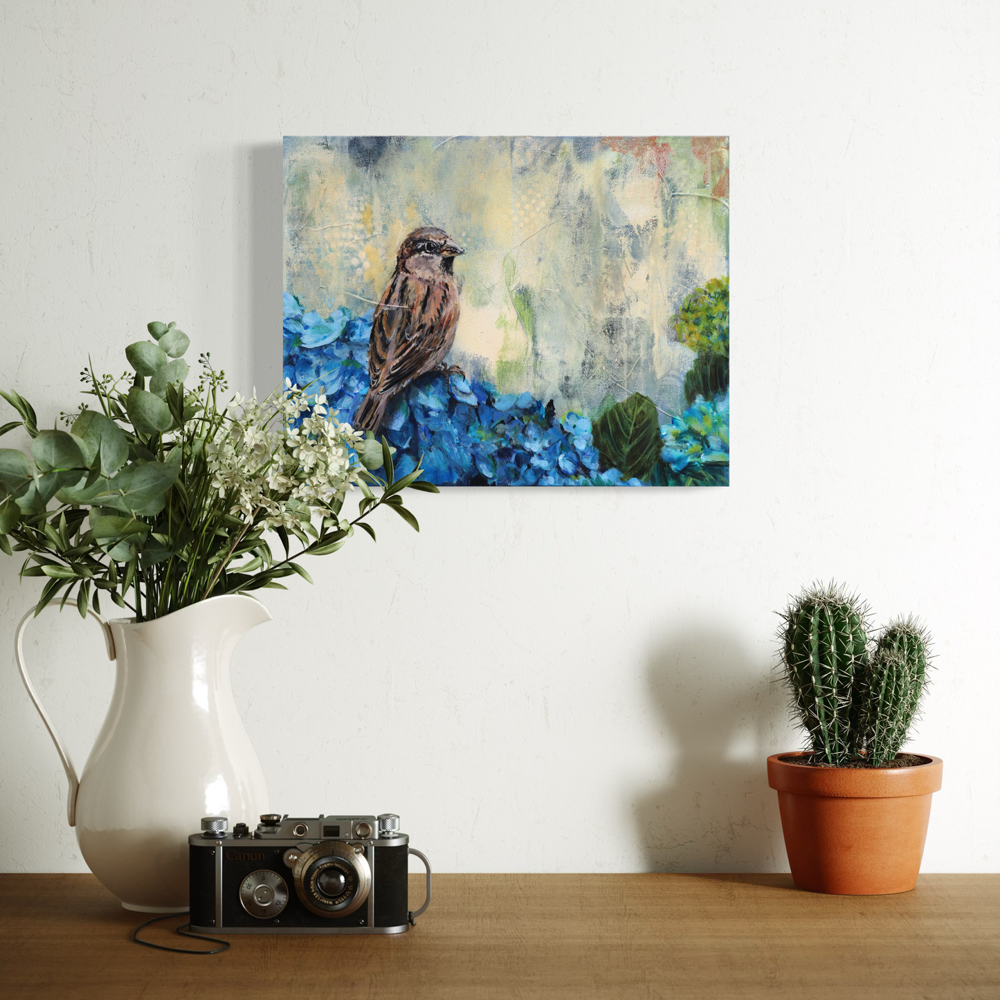 Sparrow's Garden of Light - Petals & Wings Series