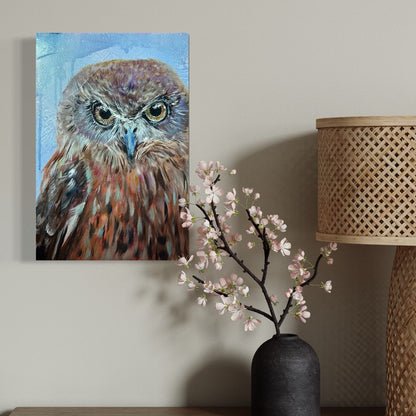 Mini - Guardian in the Blue – Ruru/Morepork