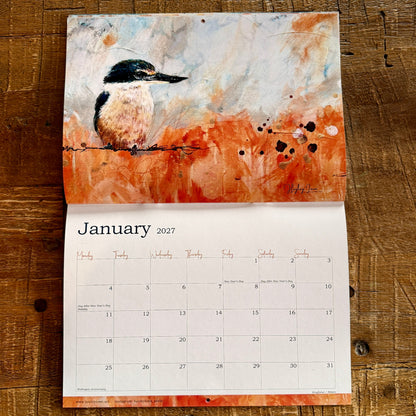 2026 Art Calendar – 13 Months of Soulful Bird Magic
