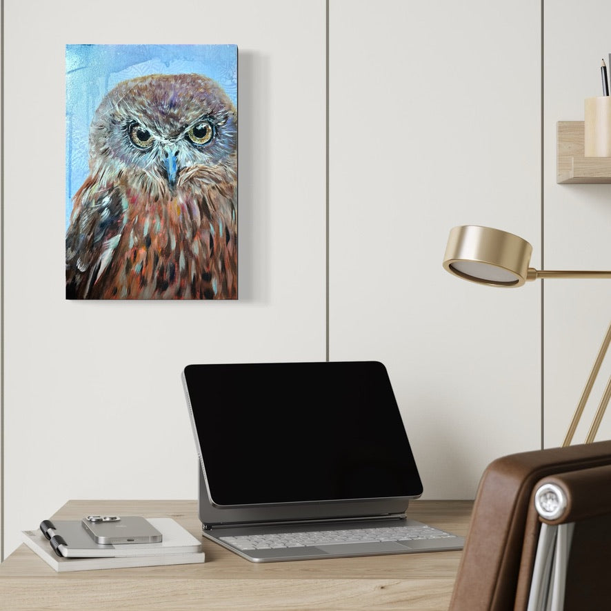 Mini - Guardian in the Blue – Ruru/Morepork