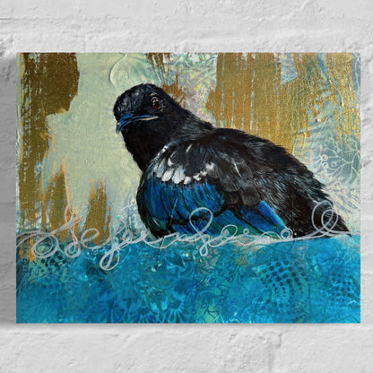 Mini - Tui’s Reflective Spirit - Above the Line