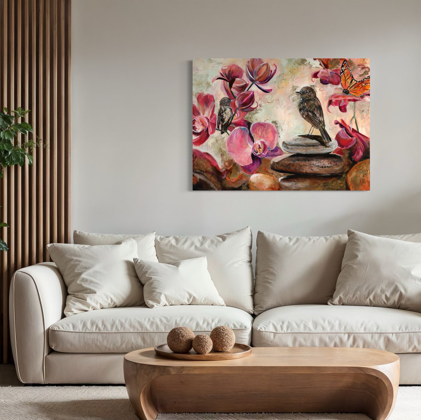 Love Rising - North Island Robins - Petals & Wings Series