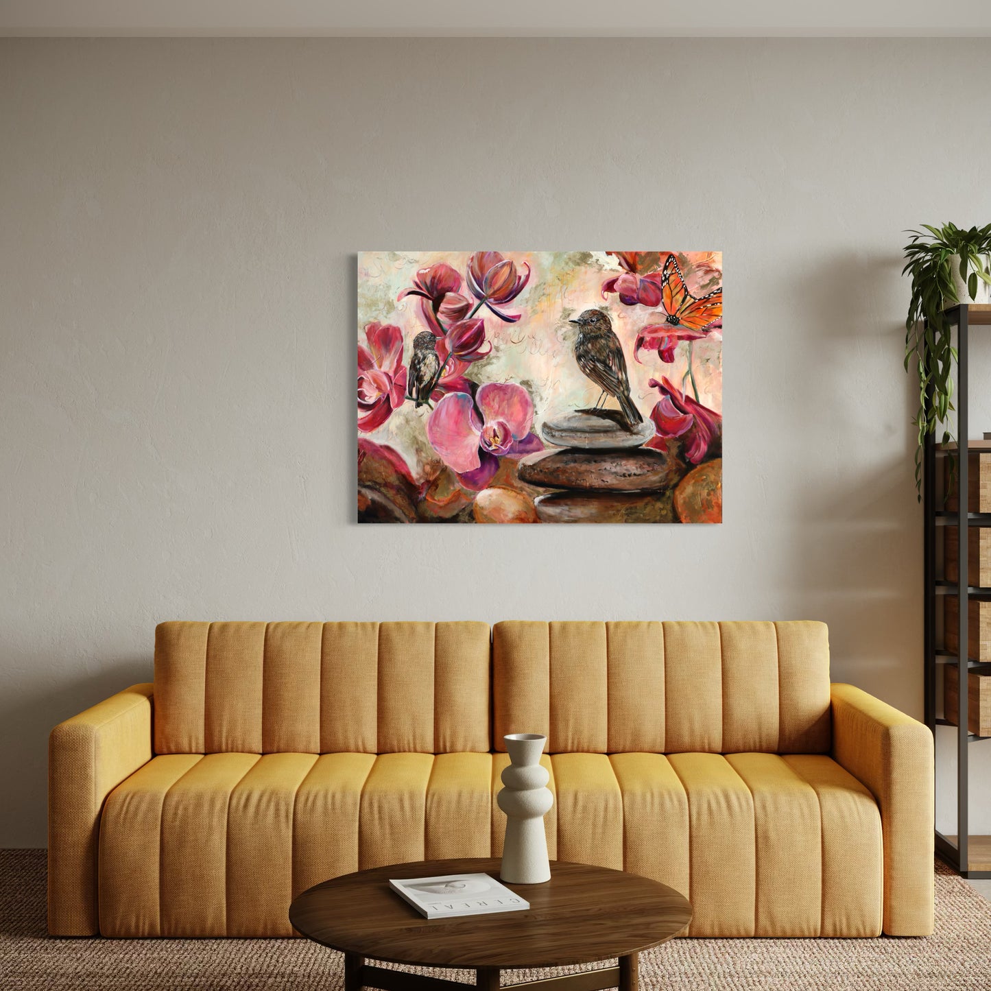 Love Rising - North Island Robins - Petals & Wings Series