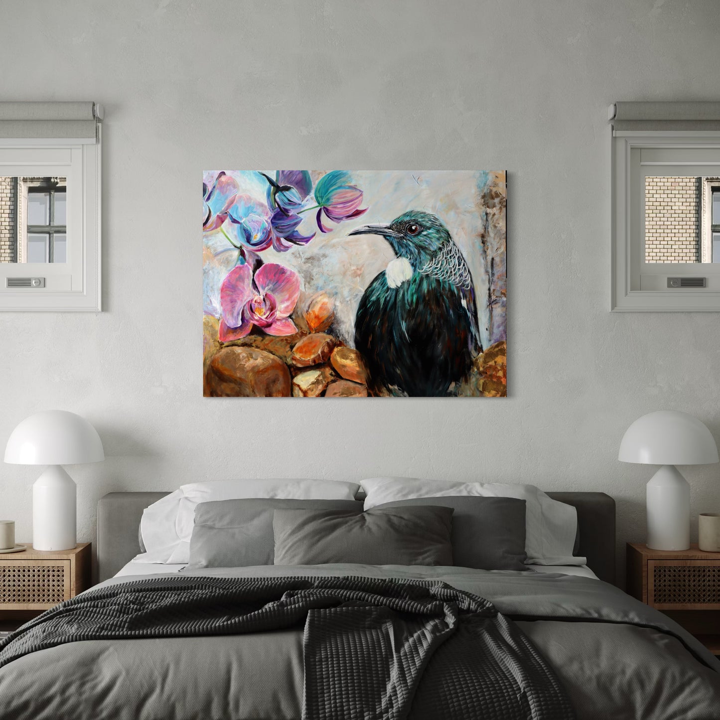 He Waited, She Bloomed - Tui - Petals & Wings Series