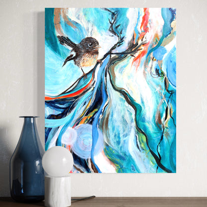 Edge of Flow - Tomtit - Feathers & Form