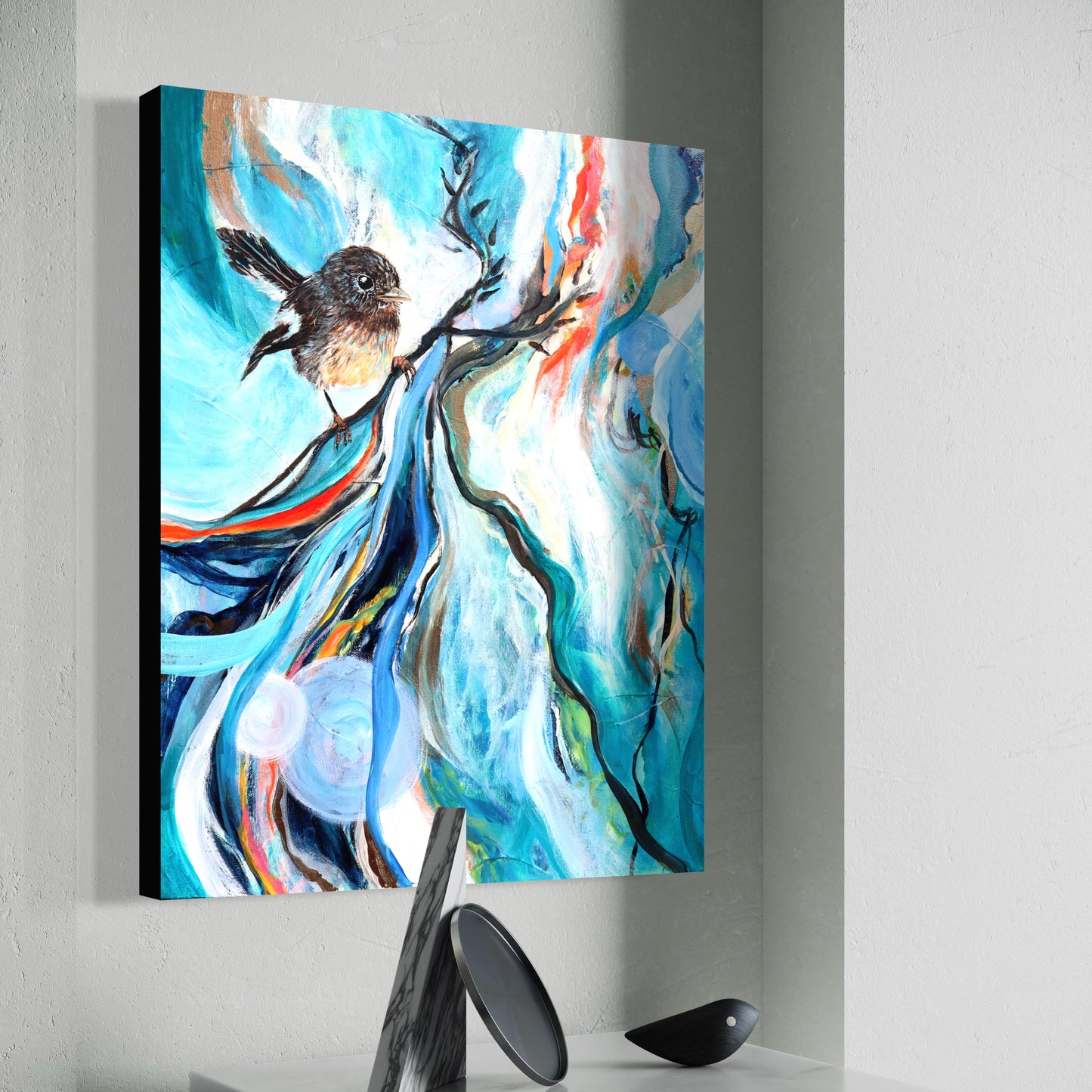 Edge of Flow - Tomtit - Feathers & Form