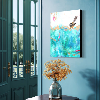 Breath of Calm - Fantail - Gold & Light Series