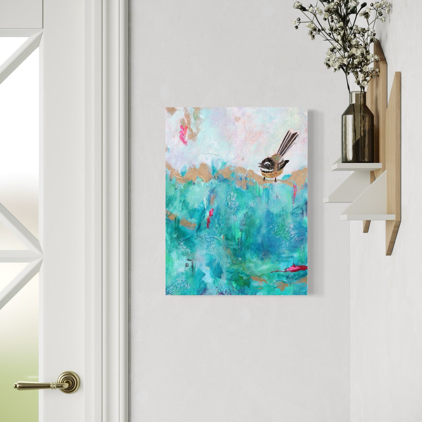 Breath of Calm - Fantail - Gold & Light Series