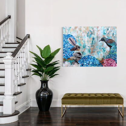 Earth & Soul - Tui & Fantail - Petals & Wings Series