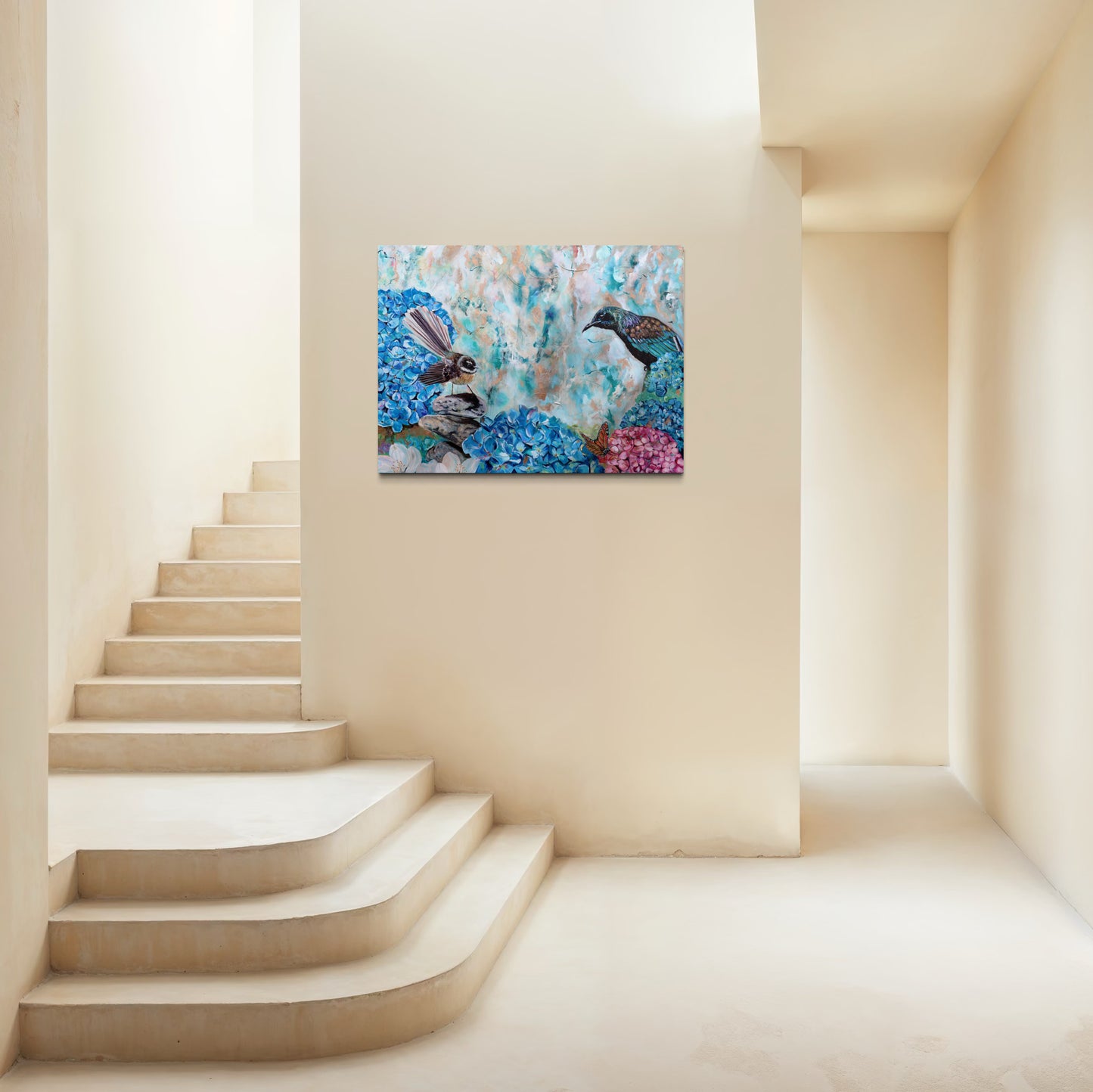 Earth & Soul - Tui & Fantail - Petals & Wings Series