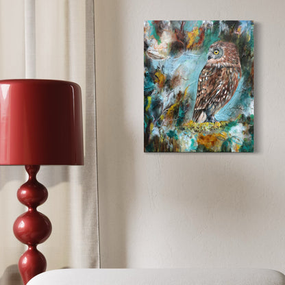 Keeper of the Fire - Ruru - Feathers & Foliage