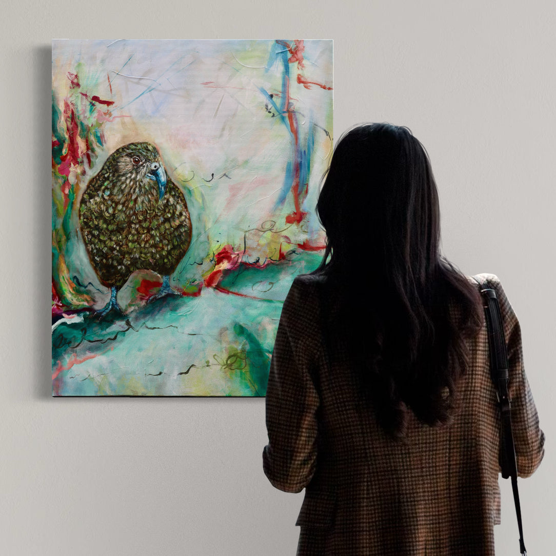 On a Mission - Kea - Feather & Form