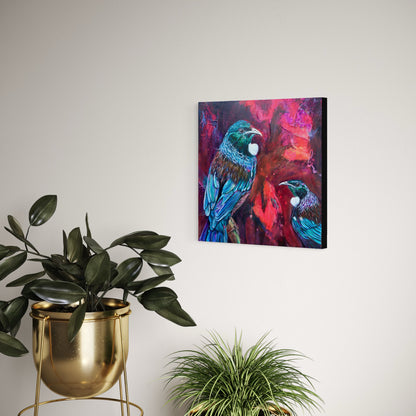 Nothing Stops the Flow - Tui’s - Feather and Form