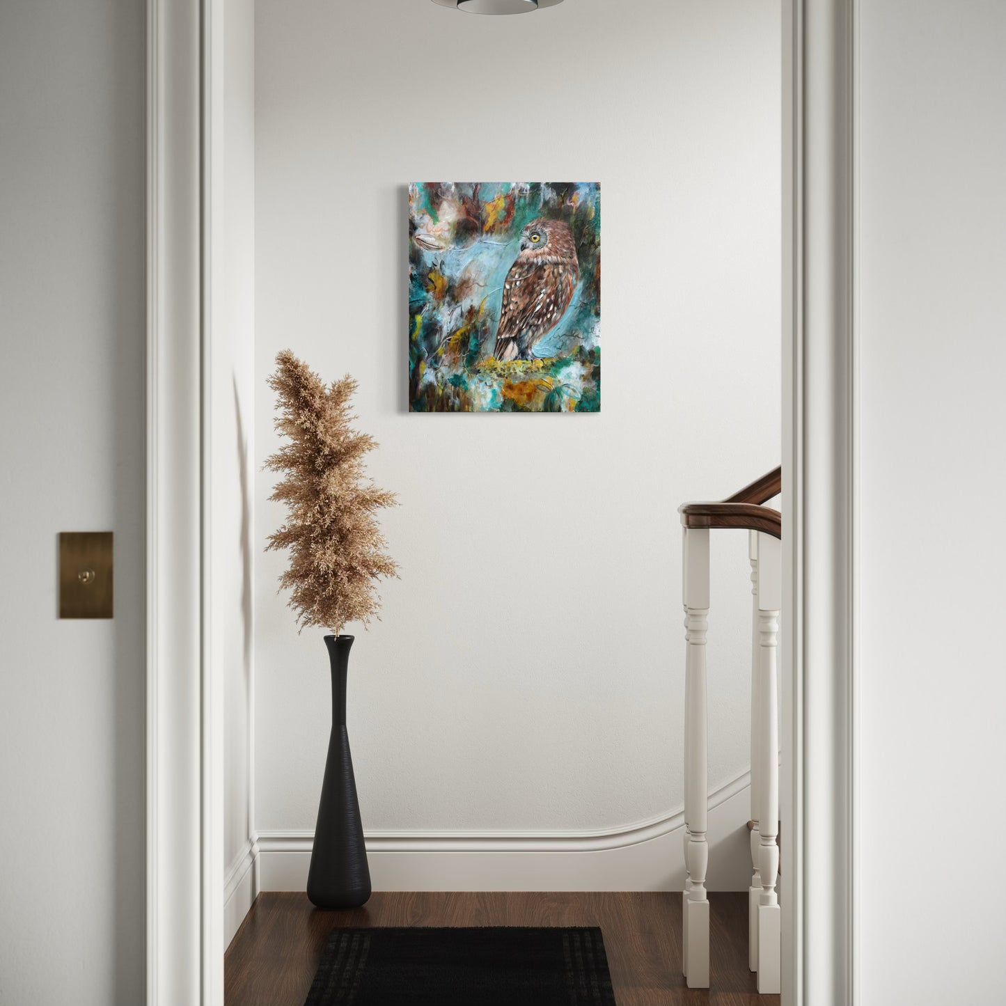 Keeper of the Fire - Ruru - Feathers & Foliage