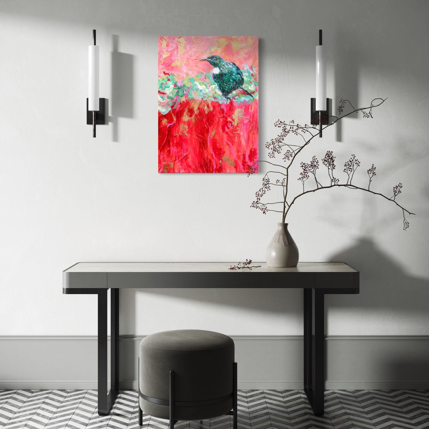 Light on Its Feet - Tui - Feather & Form