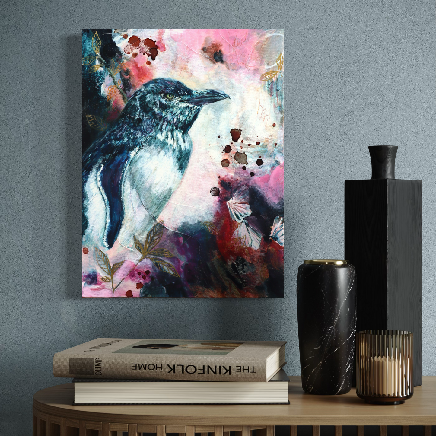 Quietly Devoted -Little Blue Penguin - Feather & Form