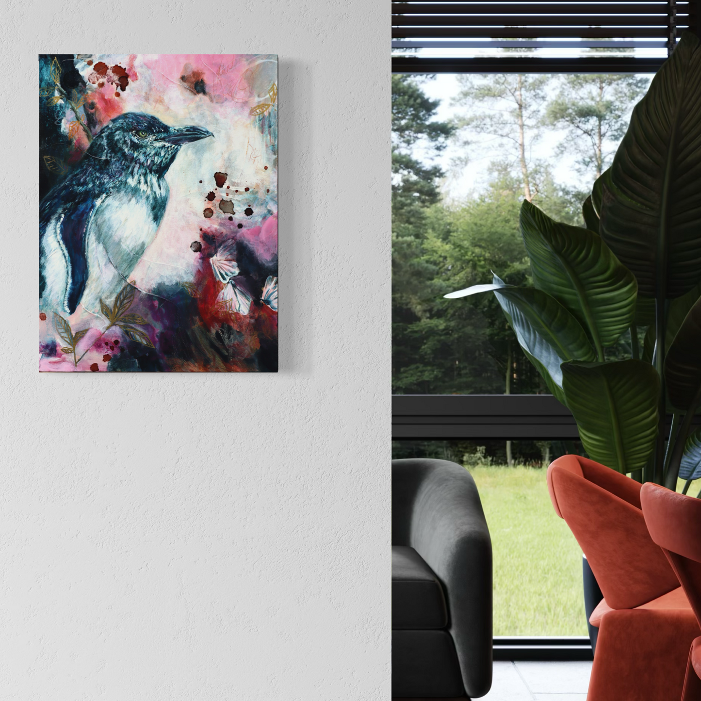 Quietly Devoted -Little Blue Penguin - Feather & Form