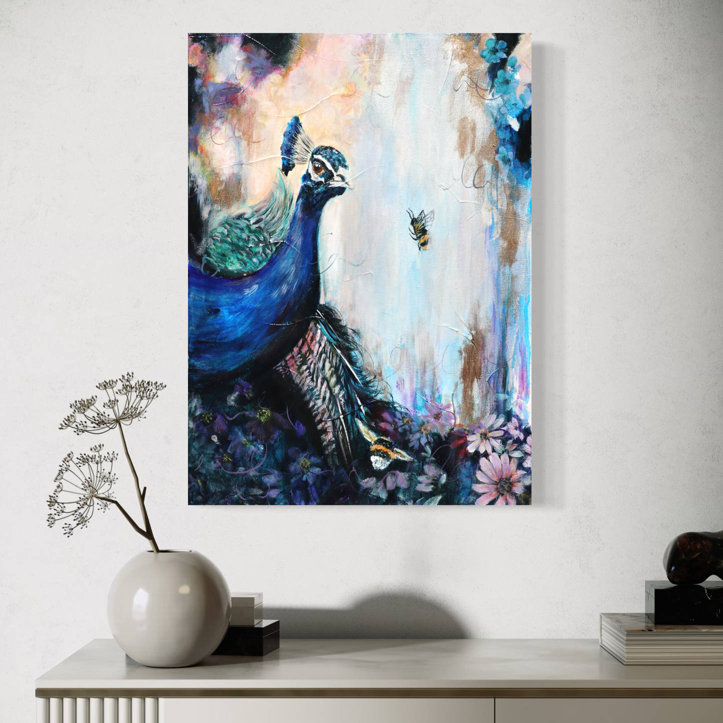 Emergence - Peacock - Petals & Wings