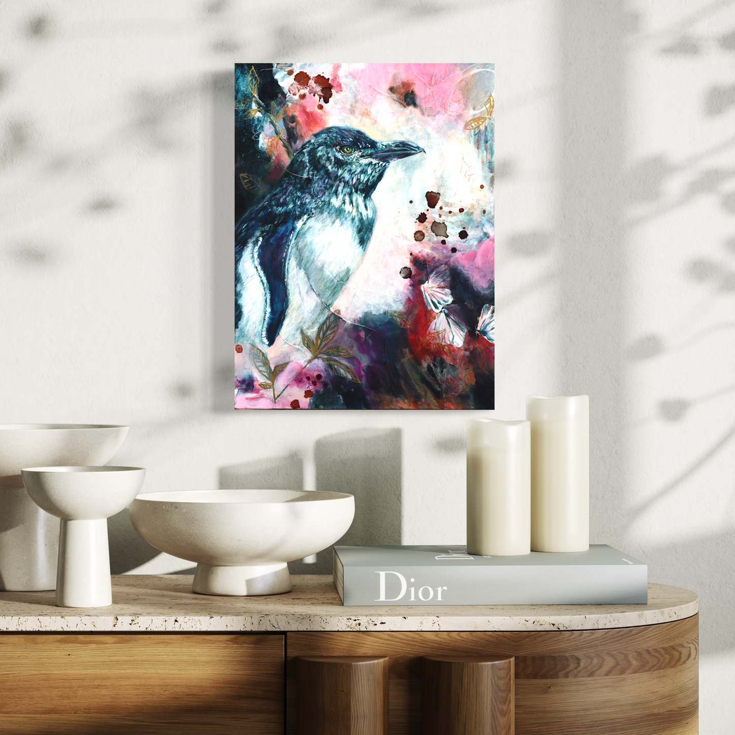 Quietly Devoted -Little Blue Penguin - Feather & Form