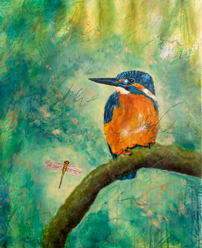 Kingfisher's Contemplation