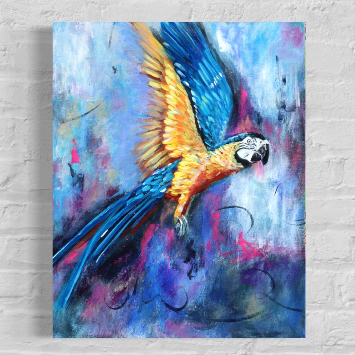 Born to Fly - Macaw - Emerging