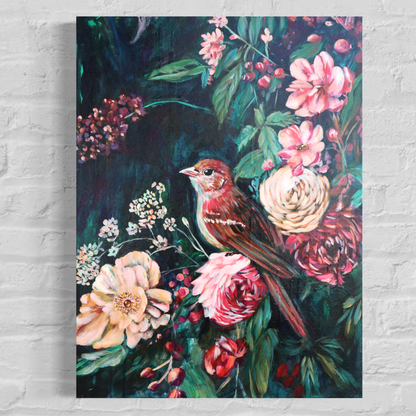 The Quiet Kind of Beautiful - Sparrow - Petals & Wings