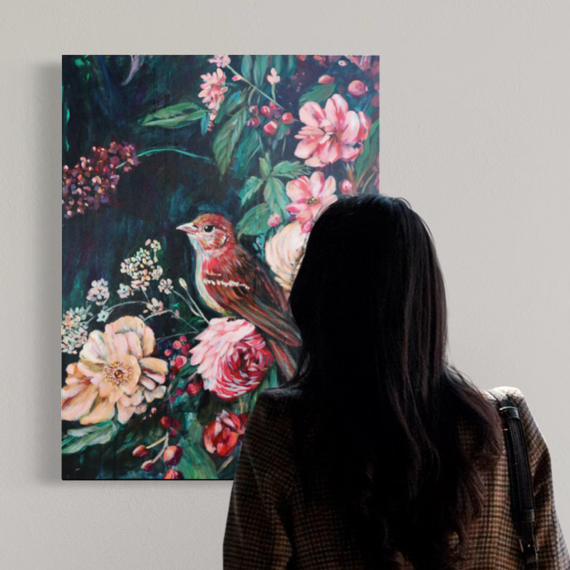 The Quiet Kind of Beautiful - Sparrow - Petals & Wings